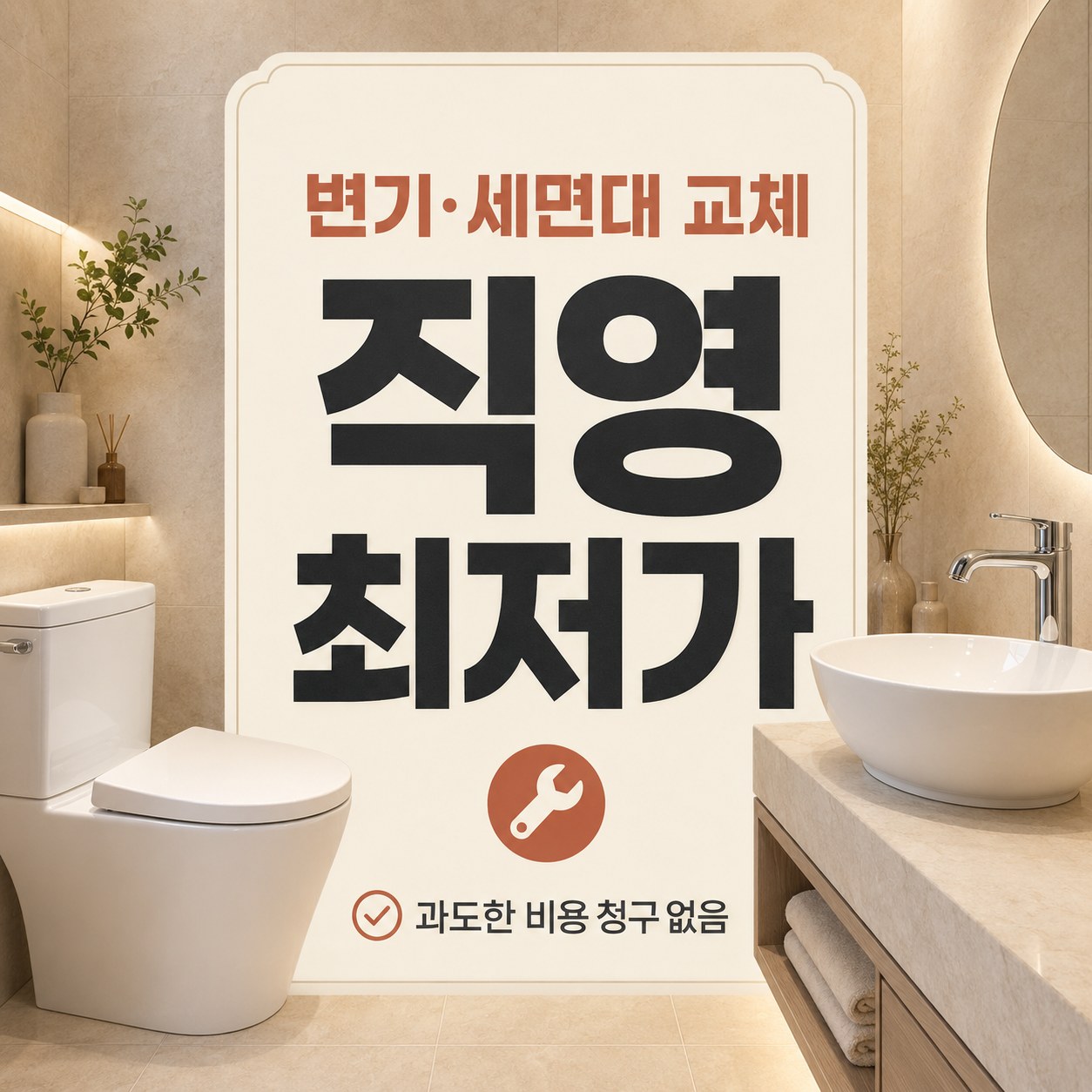 천안 변기·세면대·수전 교체 업체 20년 경력 숙련 기사 시공